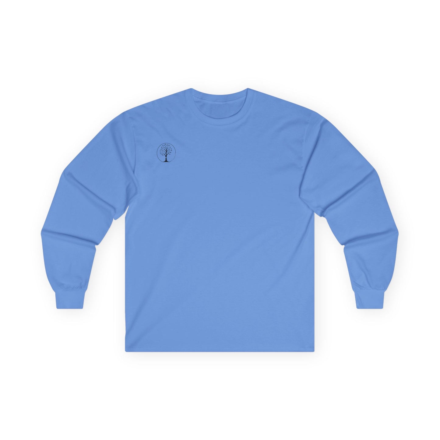 Minimalist Tree Long Sleeve Tee - Nature-Inspired Unisex Shirt