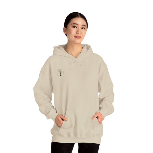 Minimalist Tree Design Unisex Hoodie – Cozy Fashion for Nature Lovers