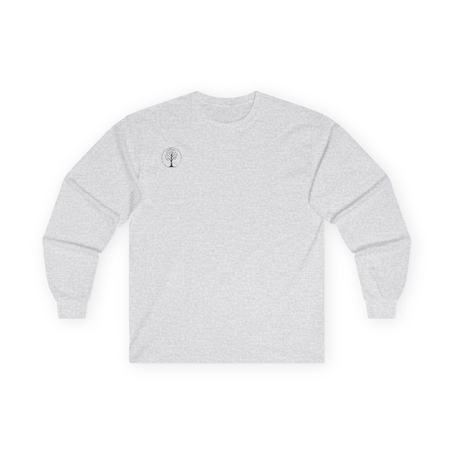 Minimalist Tree Long Sleeve Tee - Nature-Inspired Unisex Shirt