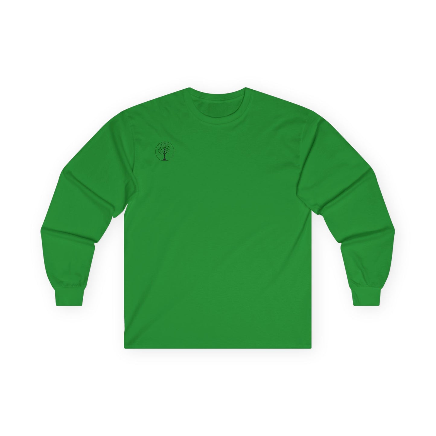 Minimalist Tree Long Sleeve Tee - Nature-Inspired Unisex Shirt